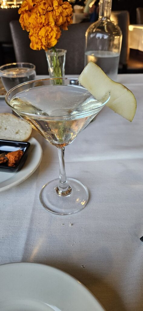 Pear martini
